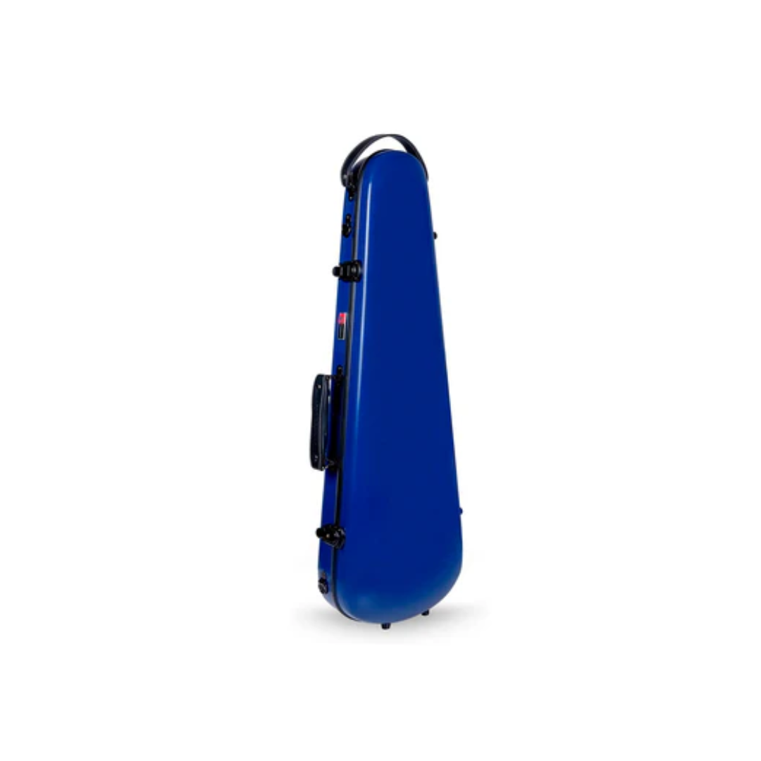 Estuche Para Violín Crossrock Fibra de Vidrio Azul