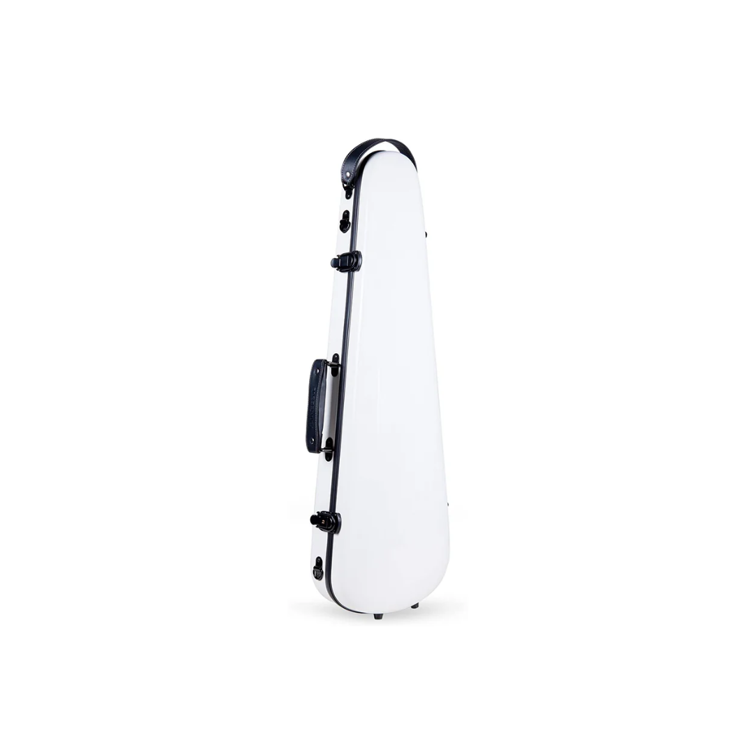 Estuche Para Violín Crossrock Fibra de Vidrio Blanco