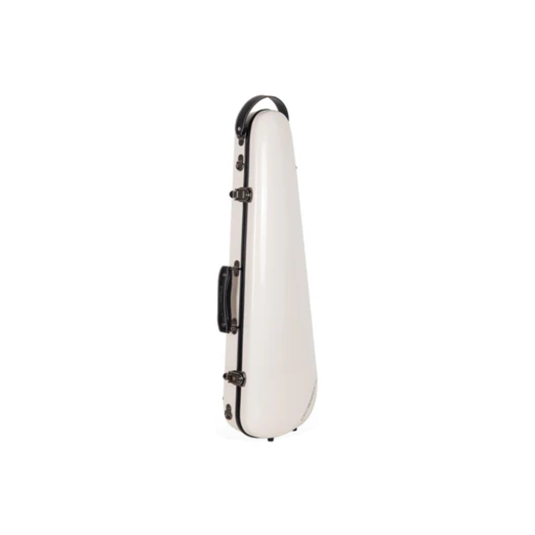 Estuche Para Violín Crossrock Fibra de Vidrio Marfil