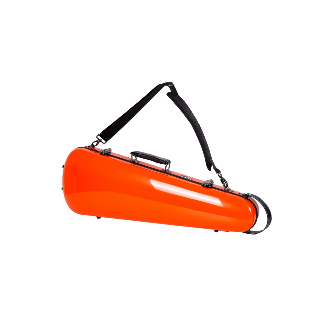 Estuche Para Violín Crossrock Fibra de Vidrio Naranja
