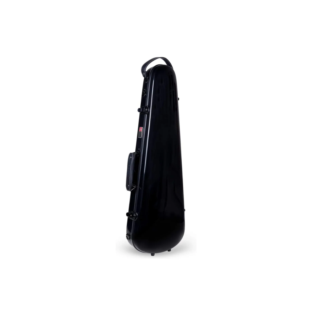 Estuche Para Violín Crossrock Fibra de Vidrio Negro