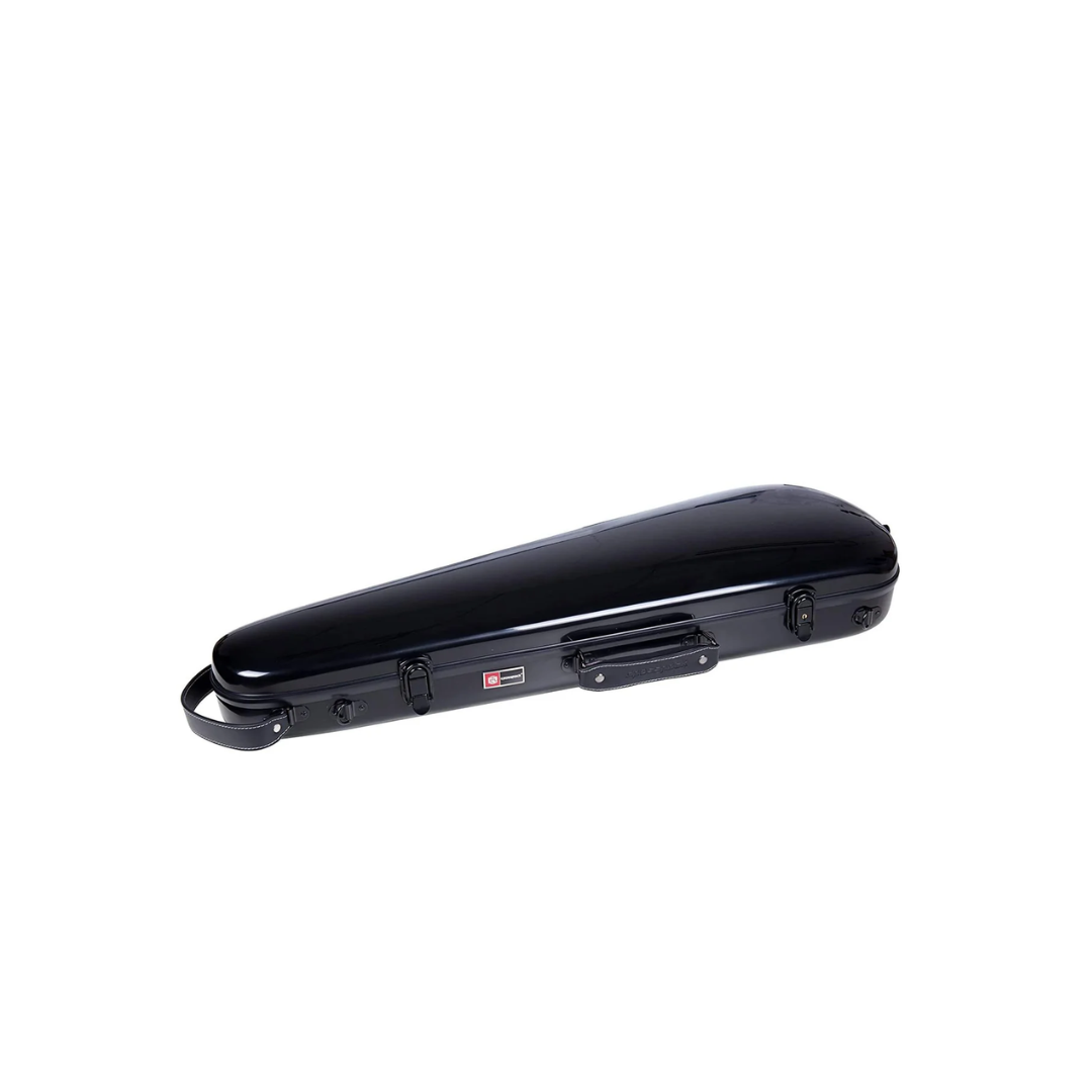 Estuche Para Violín Crossrock Fibra de Vidrio Negro
