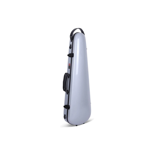Estuche Para Violín Crossrock Fibra de Vidrio Plata