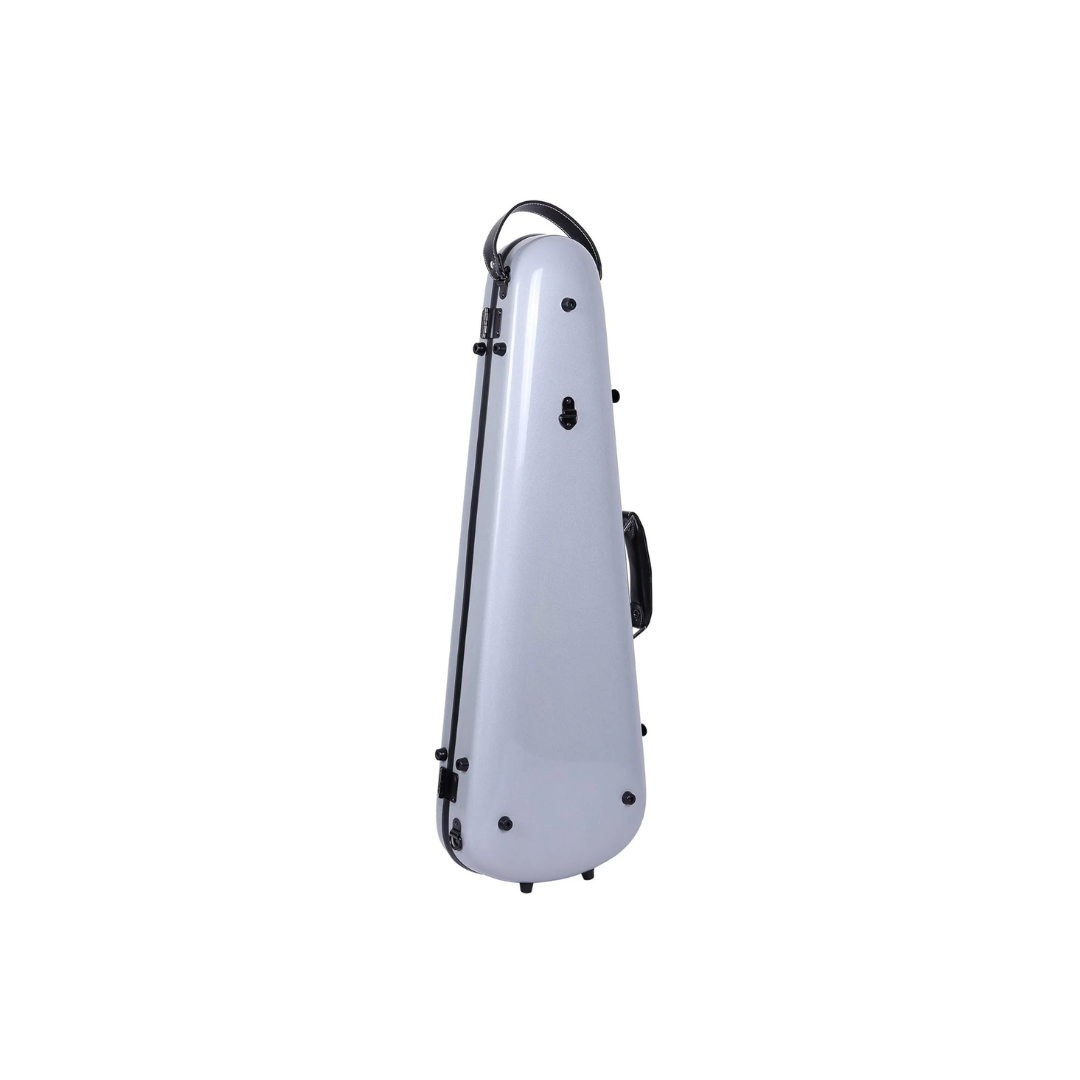 Estuche Para Violín Crossrock Fibra de Vidrio Plata
