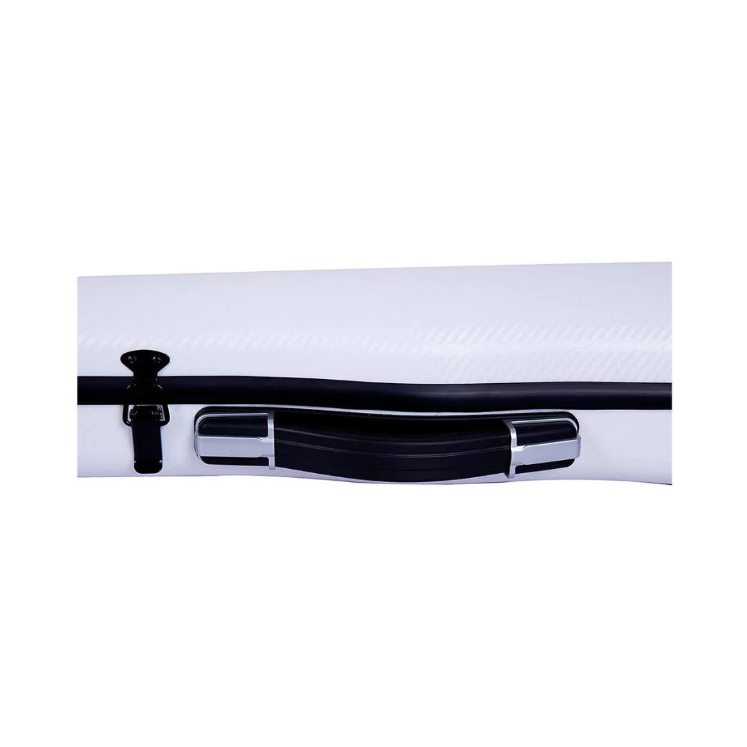 Estuche Para Violín Crossrock Polycarbon Blanco