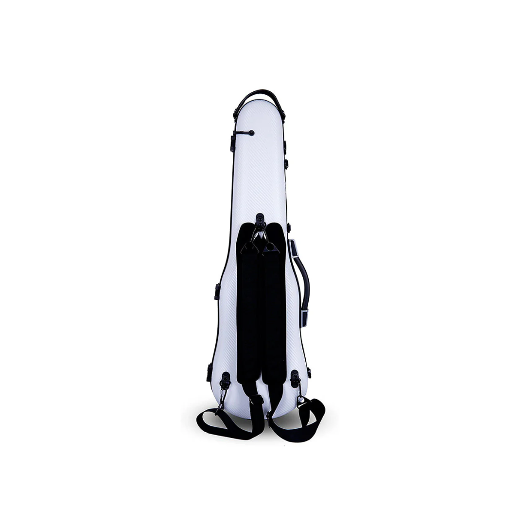 Estuche Para Violín Crossrock Polycarbon Blanco