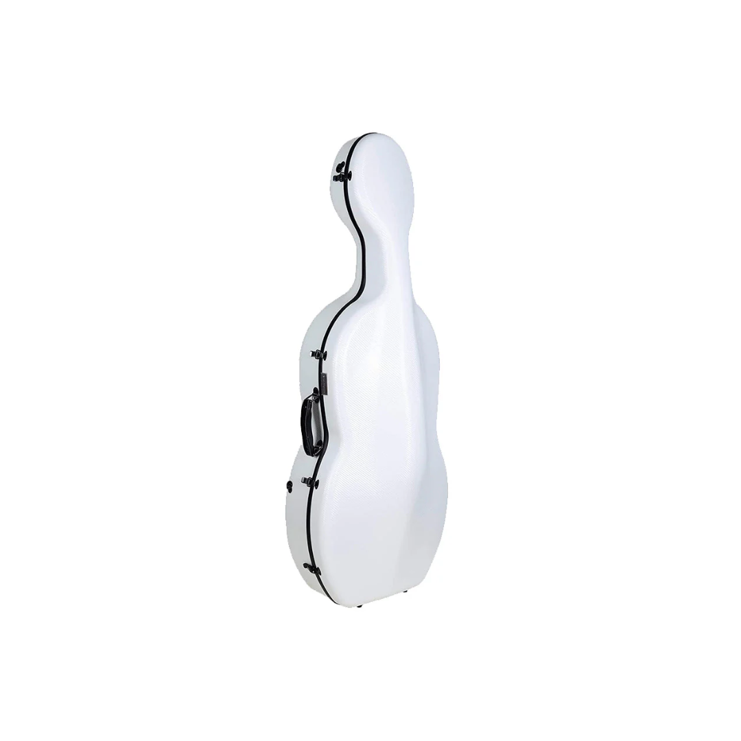 Estuche Para Cello Crossrock Polycarbon Blanco
