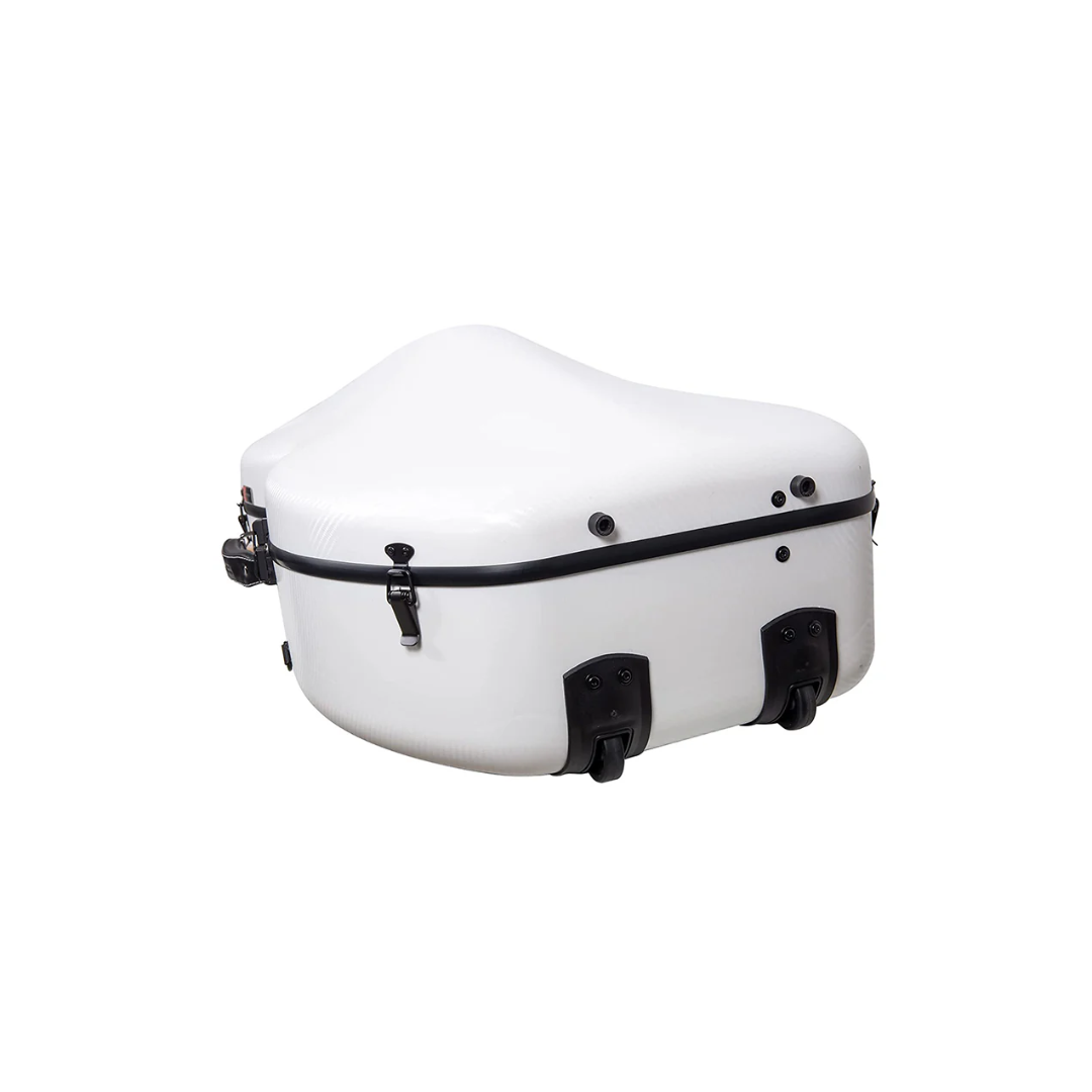 Estuche Para Cello Crossrock Polycarbon Blanco
