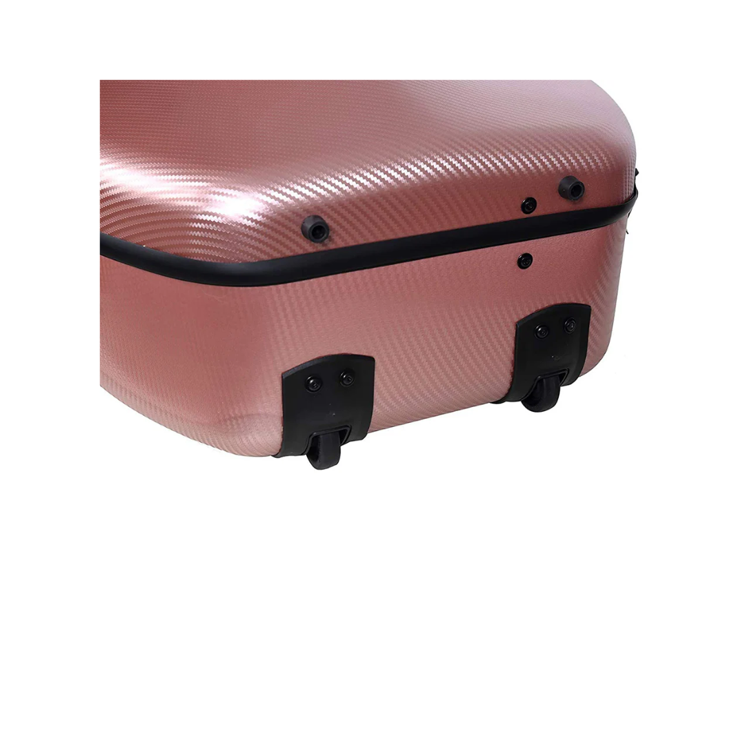 Estuche Para Cello Crossrock Polycarbon Rose Gold