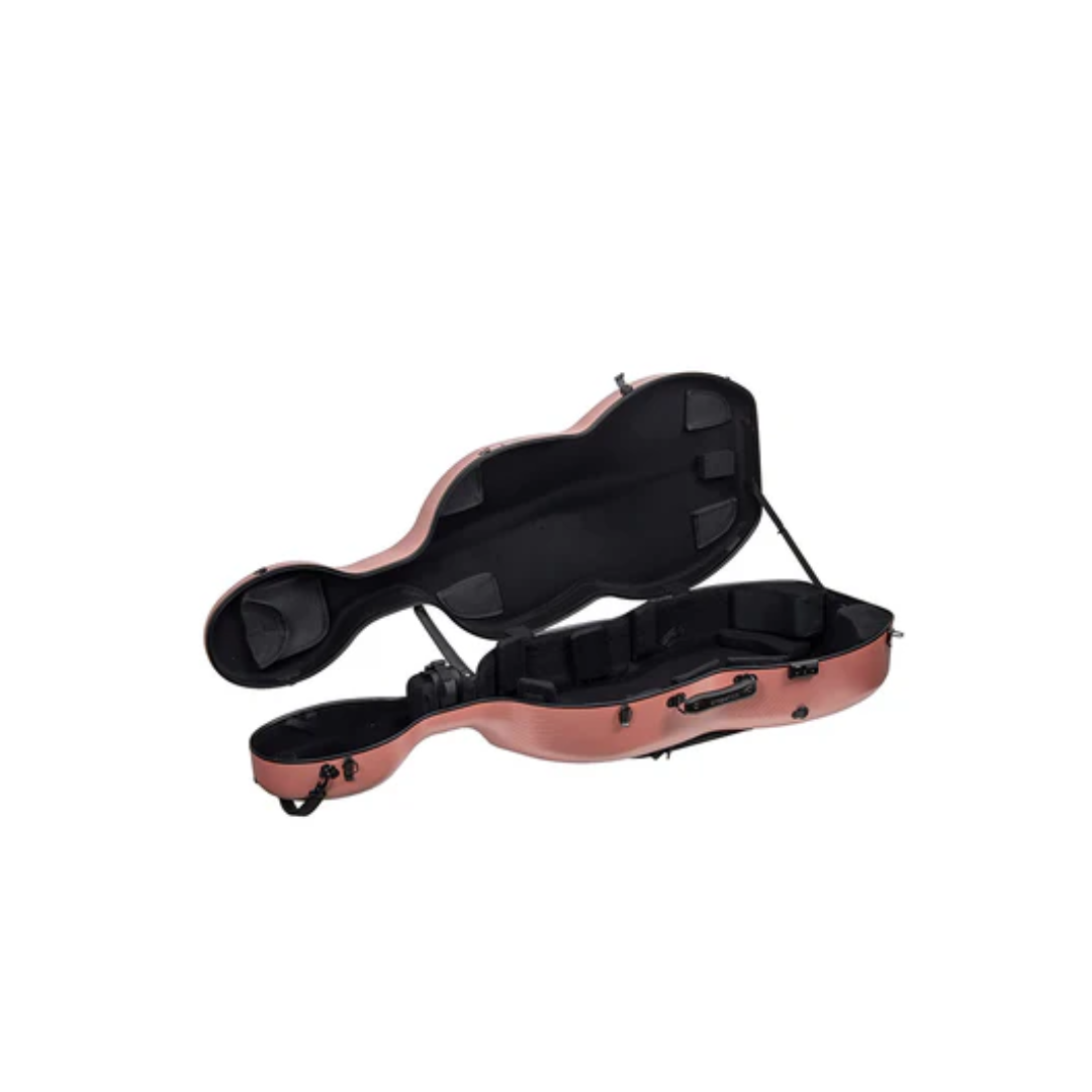 Estuche Para Cello Crossrock Polycarbon Rose Gold