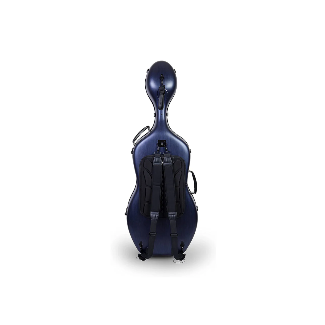 Estuche Para Cello Crossrock Polycarbon Slim Azul