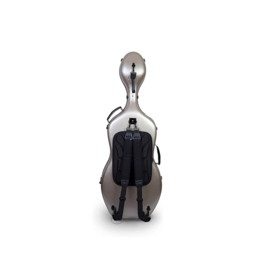 Estuche Para Cello Crossrock Polycarbon Slim Champagne