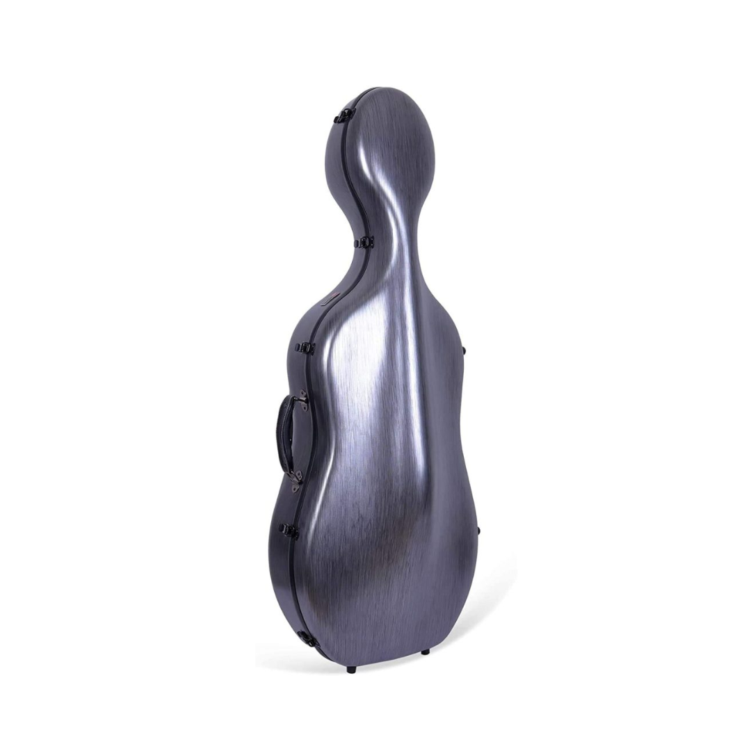 Estuche Para Cello Crossrock Polycarbon Slim Negro
