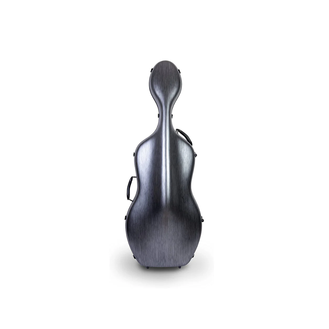 Estuche Para Cello Crossrock Polycarbon Slim Negro