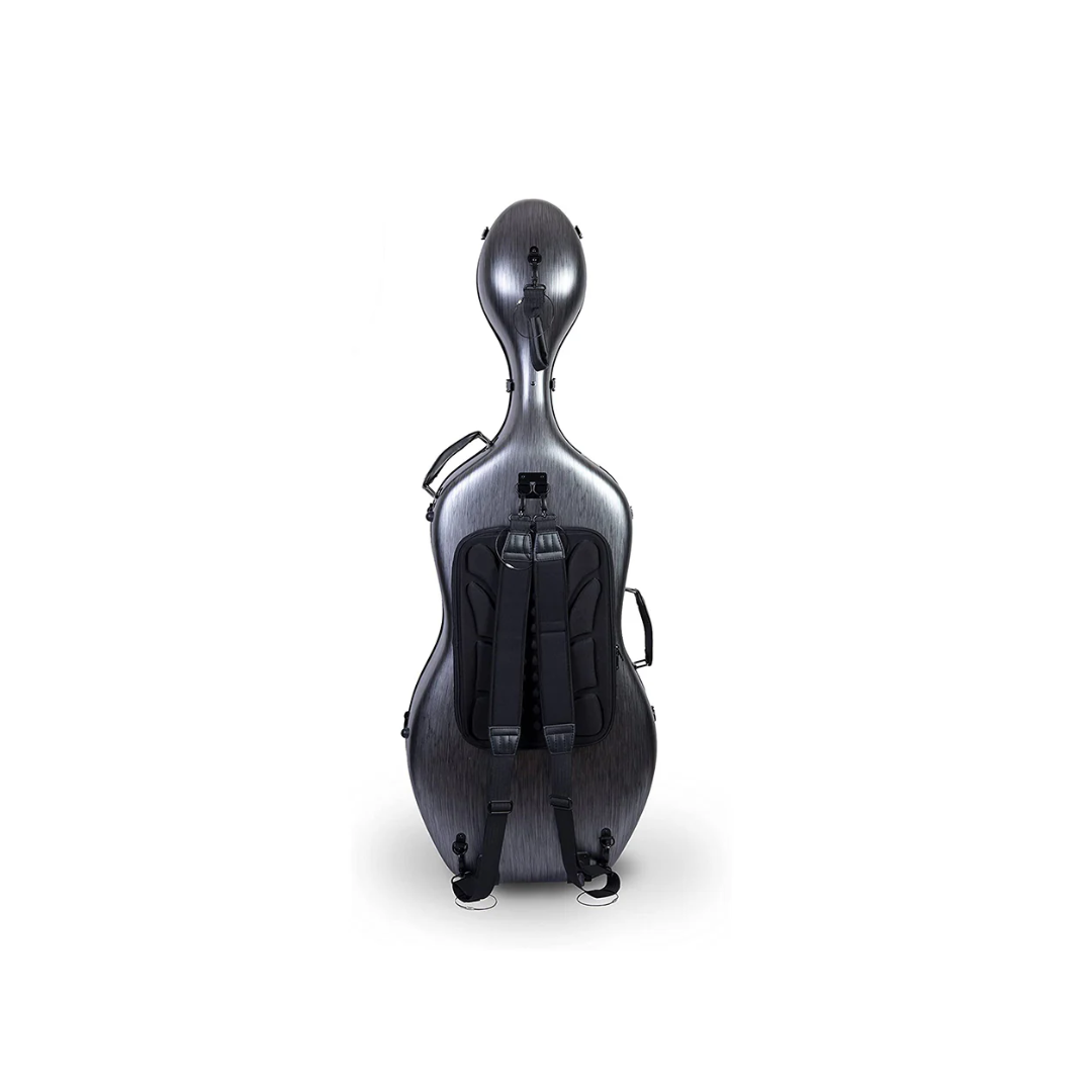 Estuche Para Cello Crossrock Polycarbon Slim Negro