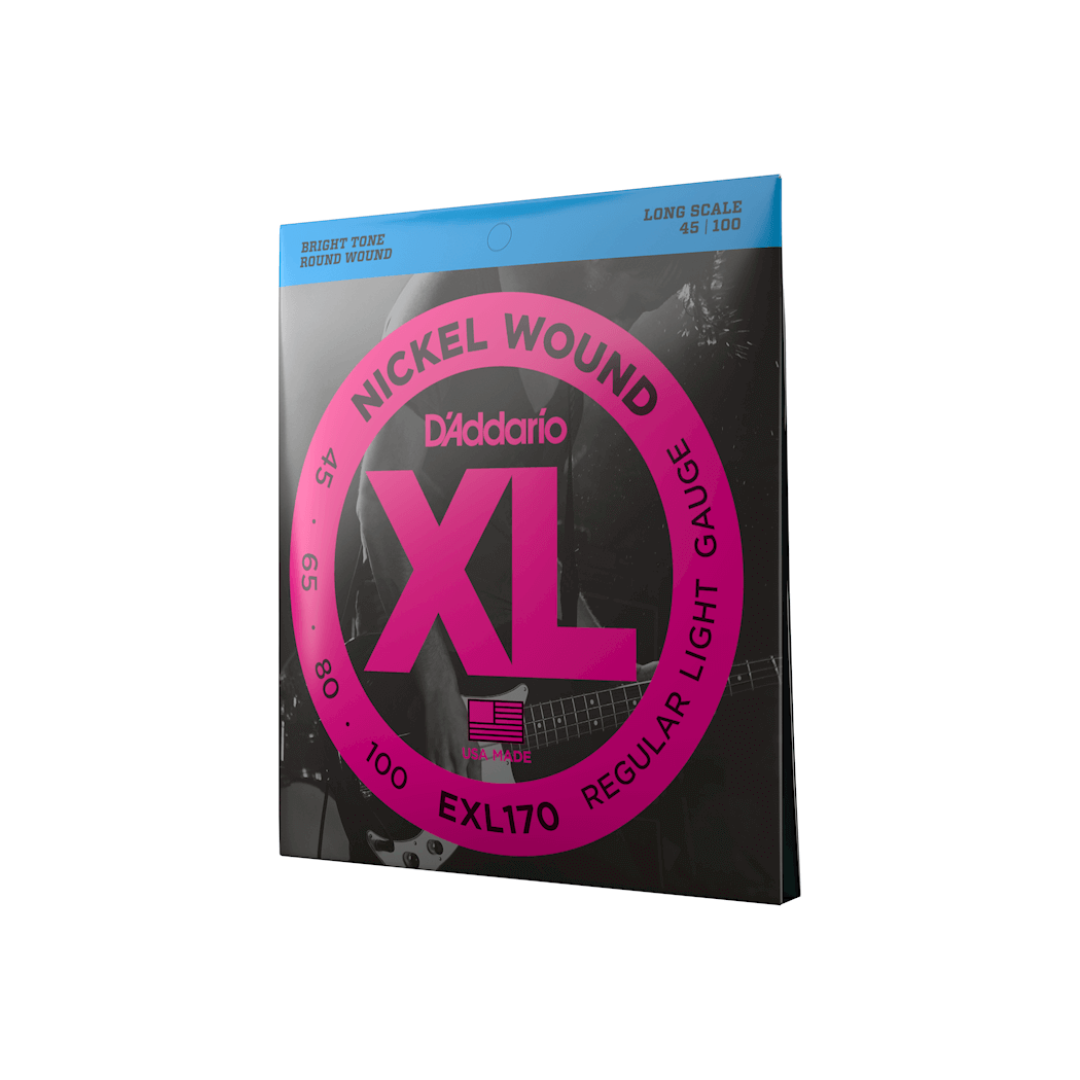 Cuerdas Para Bajo Con Entorchado Niquel EXL170