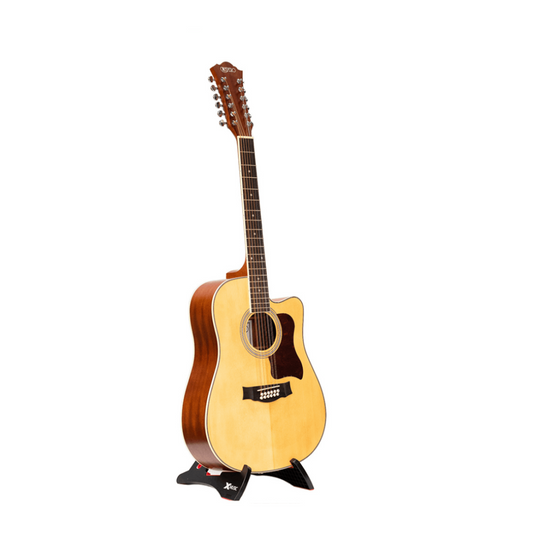 Guitarra Docerola Acústica Campero Caobilla Abeto Mástil Reforzado Acabado Natural Modelo C-DOC-1CN