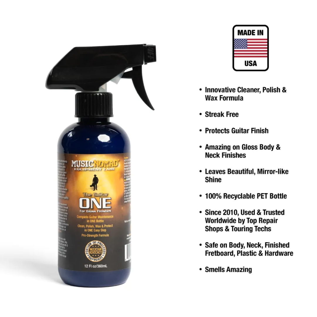 Limpiador The Music Nomad The Guitar One 12 Oz