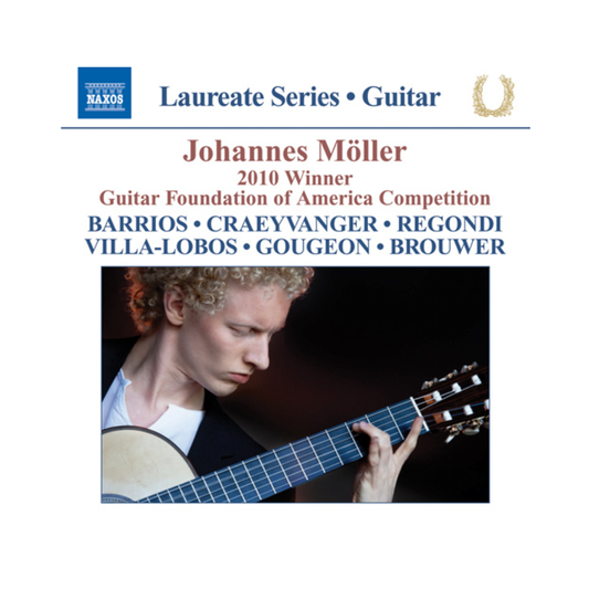 CD Disco Compacto "Laureate Series, Recital de Guitarra" de Johannes Möller