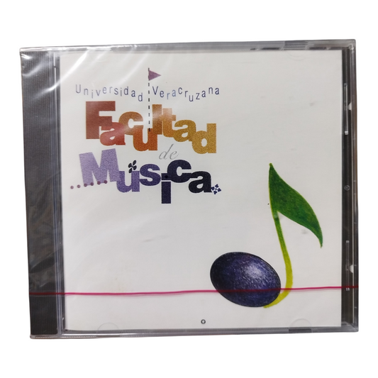 CD Disco Compacto "Facultad de Música" de la Universidad Veracruzana