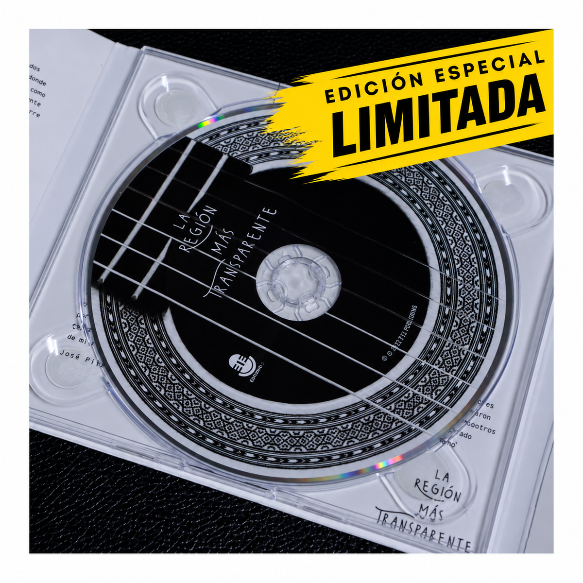 Disco Edición Especial Limitada del Festival La Región Más Transparente (Copia)