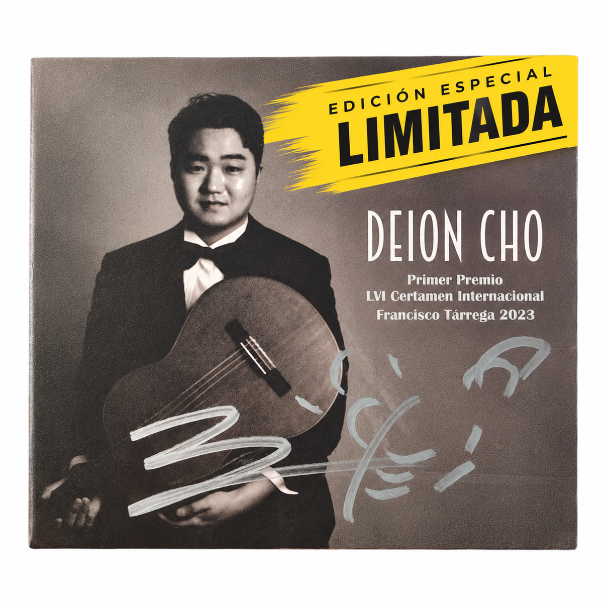 Disco Edición Especial con firma autógrafa Deion Cho "Primer Premio LVI Certamen Internacional Francisco Tárrega 2023"