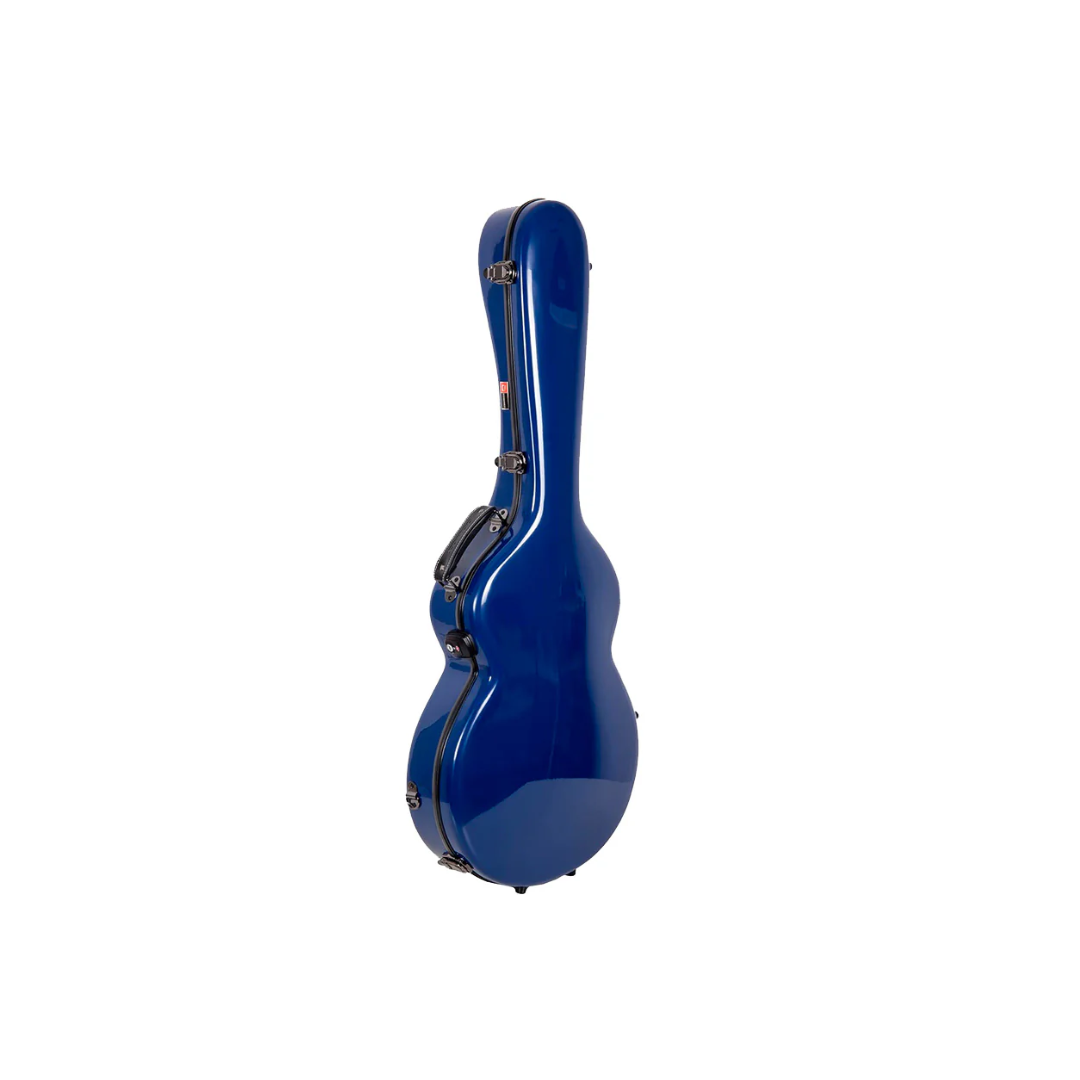 Estuche Para Guitarra Eléctrica ES-335 Crossrock Fibra de Vidrio Azul