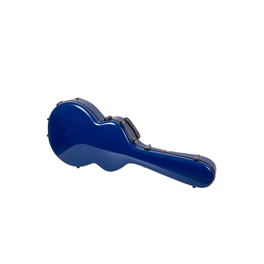 Estuche Para Guitarra Eléctrica ES-335 Crossrock Fibra de Vidrio Azul