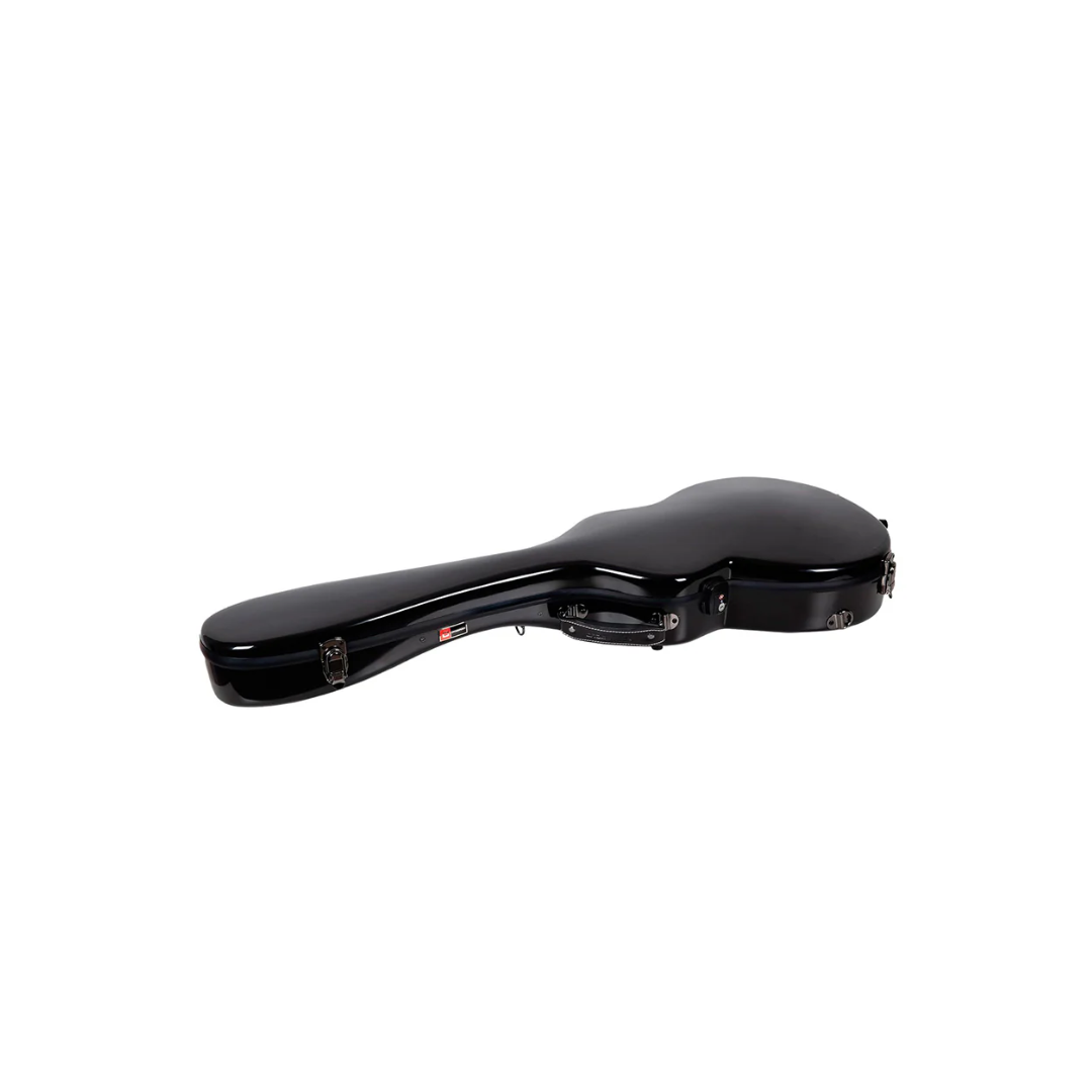 Estuche Para Guitarra Eléctrica Les Paul Crossrock Fibra de Vidrio Negro