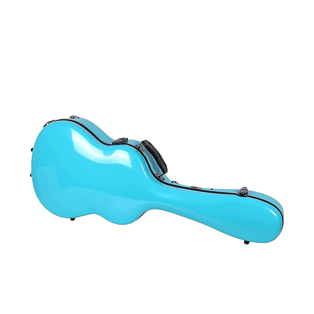 Estuche Para Guitarra Clásica Crossrock Fibra de Vidrio 2.0 Menta