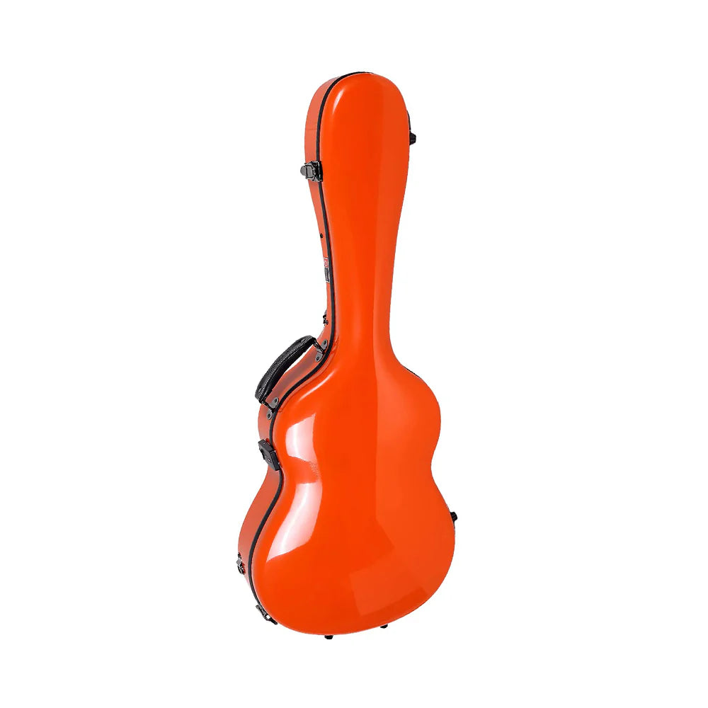 Estuche Para Guitarra Clásica Crossrock Fibra de Vidrio 2.0 Naranja