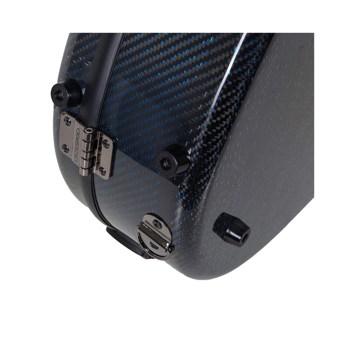 Estuche Crossrock Air Carbon Guitarra Clásica Azul Tweed