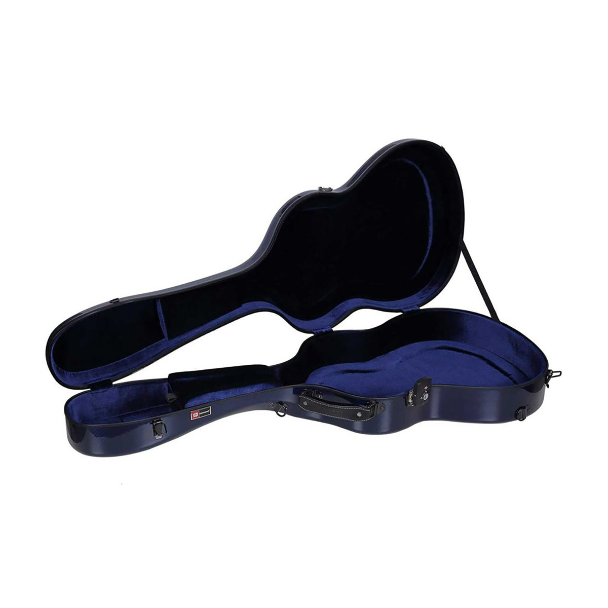 Estuche Crossrock Air Carbon Guitarra Clásica Azul