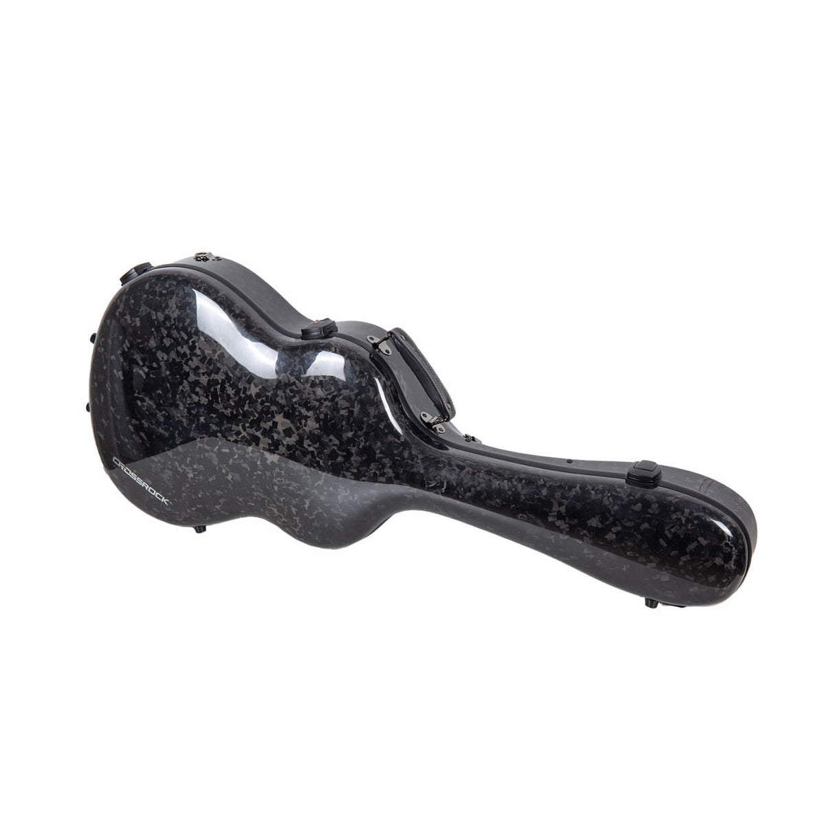 Estuche Crossrock Air Carbon Guitarra Clásica Black Marble