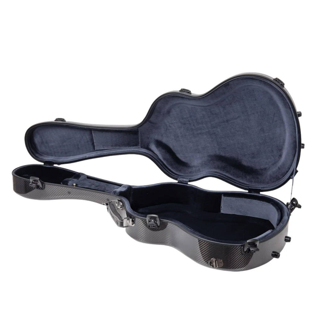 Estuche Crossrock Air Carbon Guitarra Clásica Negro