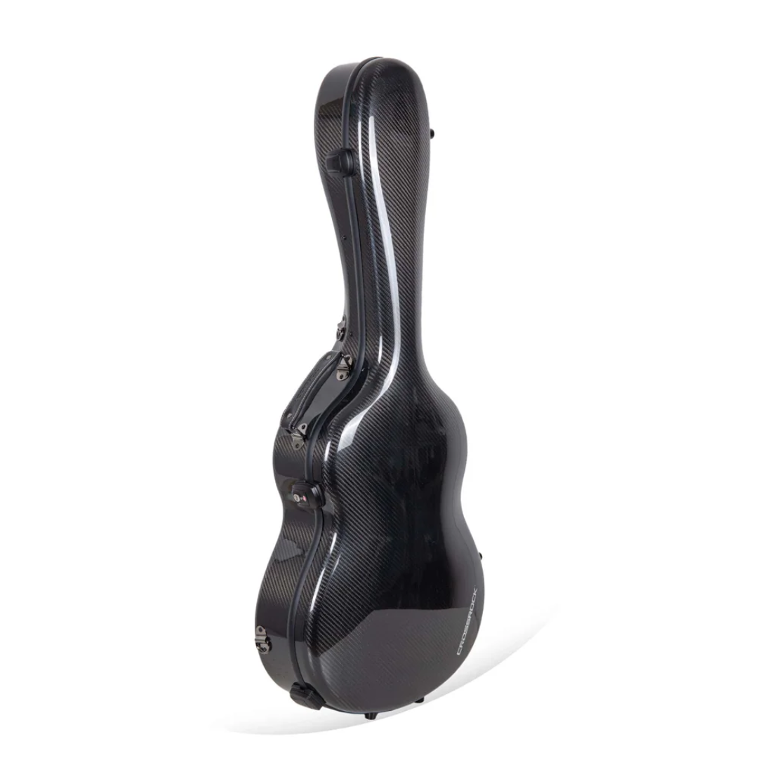 Estuche Crossrock Air Carbon Guitarra Clásica Negro