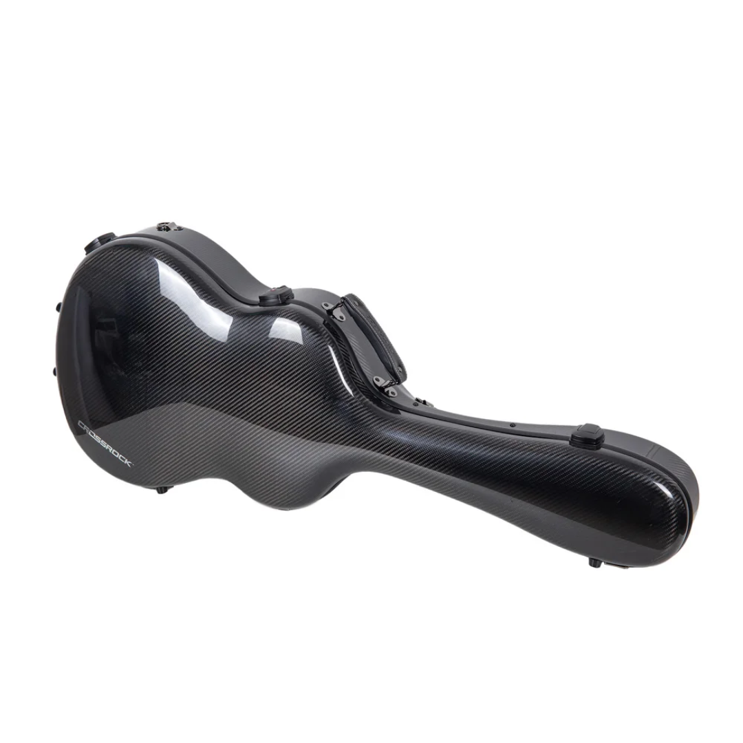 Estuche Crossrock Air Carbon Guitarra Clásica Negro