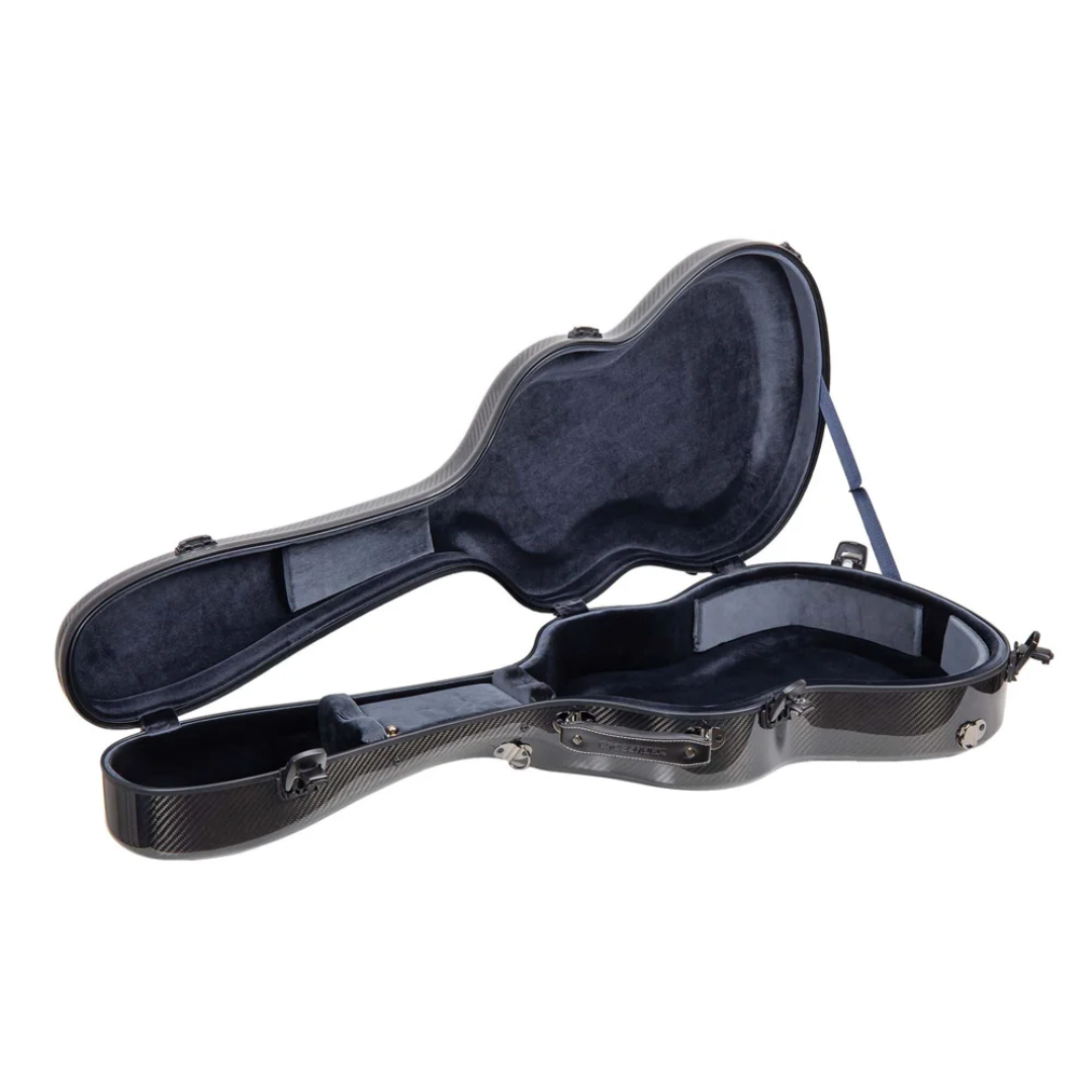 Estuche Crossrock Air Carbon Guitarra Clásica Negro