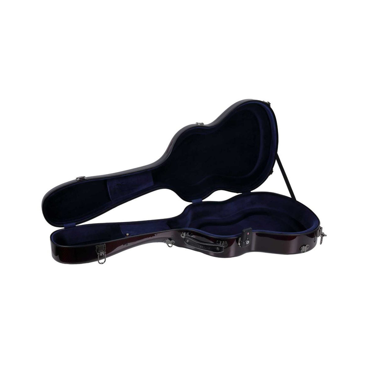 Estuche Crossrock Air Carbon Guitarra Clásica Rojo