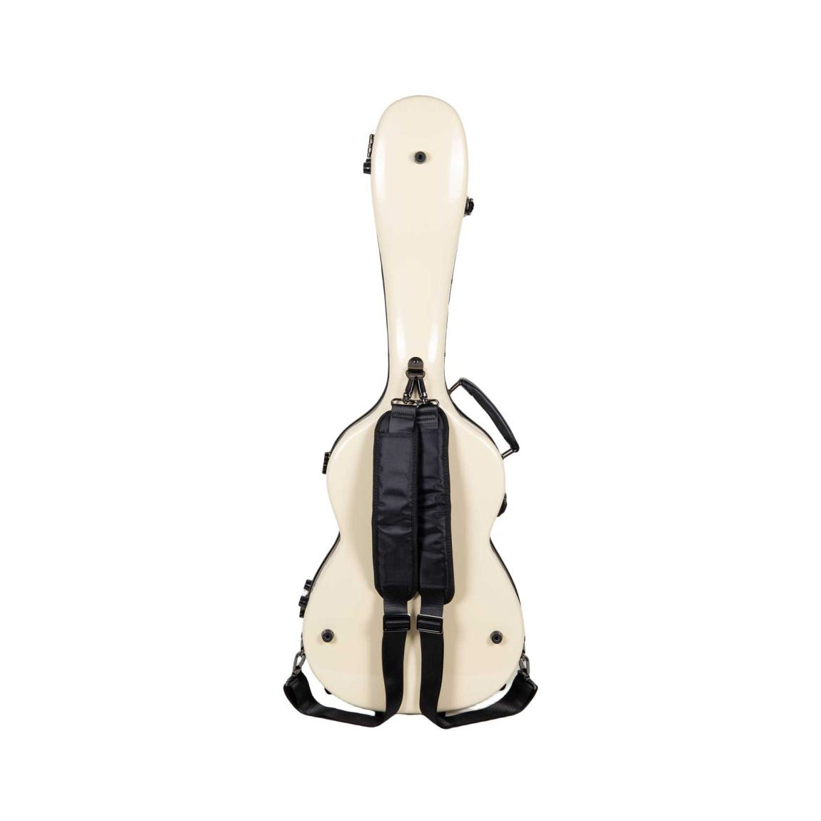 Estuche Para Guitarra Clásica Torres Crossrock Fibra de Vidrio Marfil