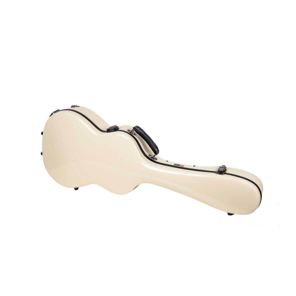 Estuche Para Guitarra Clásica Torres Crossrock Fibra de Vidrio Marfil
