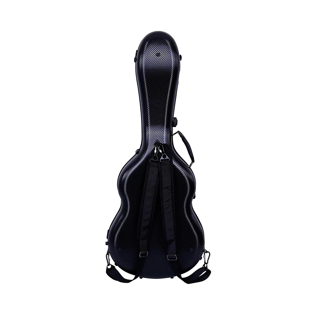 Estuche Para Guitarra Clásica Crossrock Poly Carbon Negro