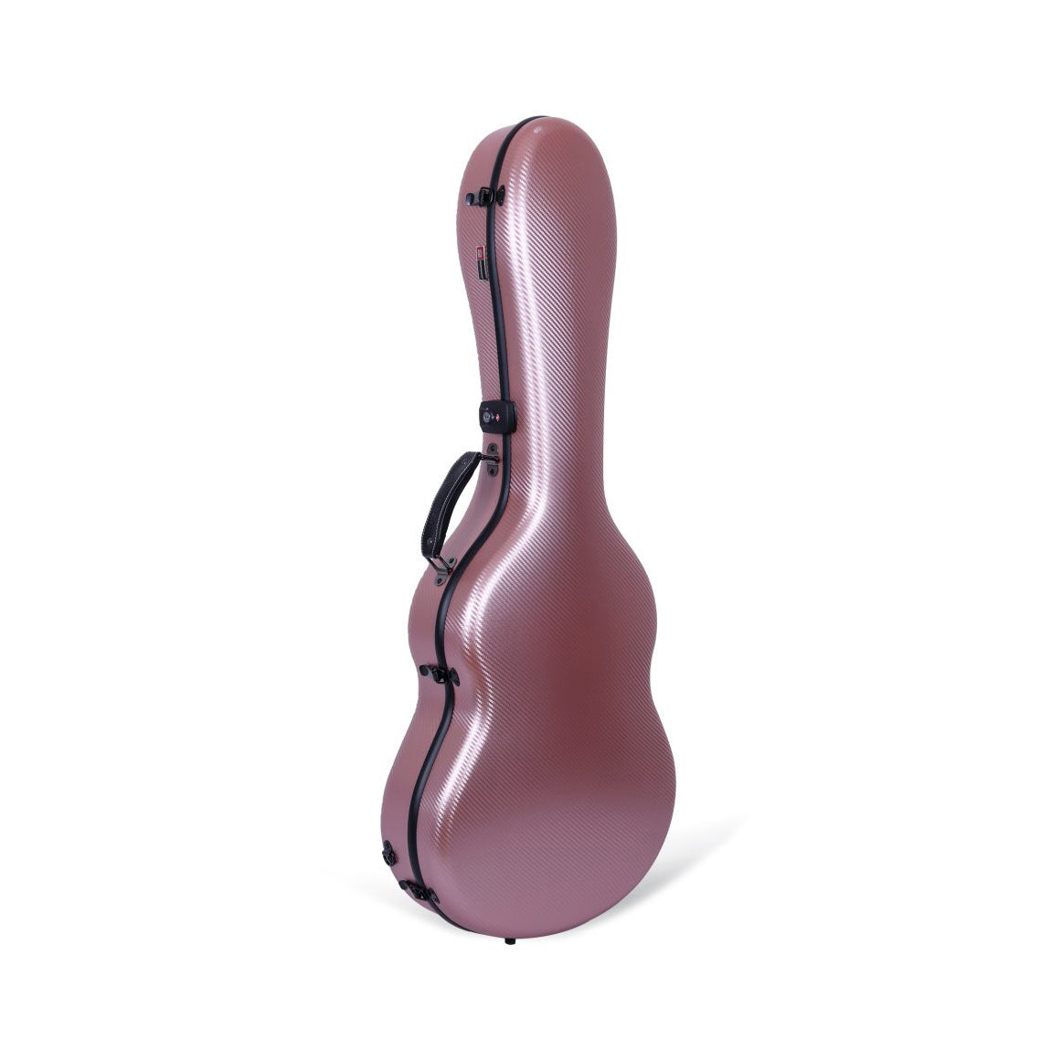 Estuche Para Guitarra Clásica Crossrock Poly Carbon Oro Rosa
