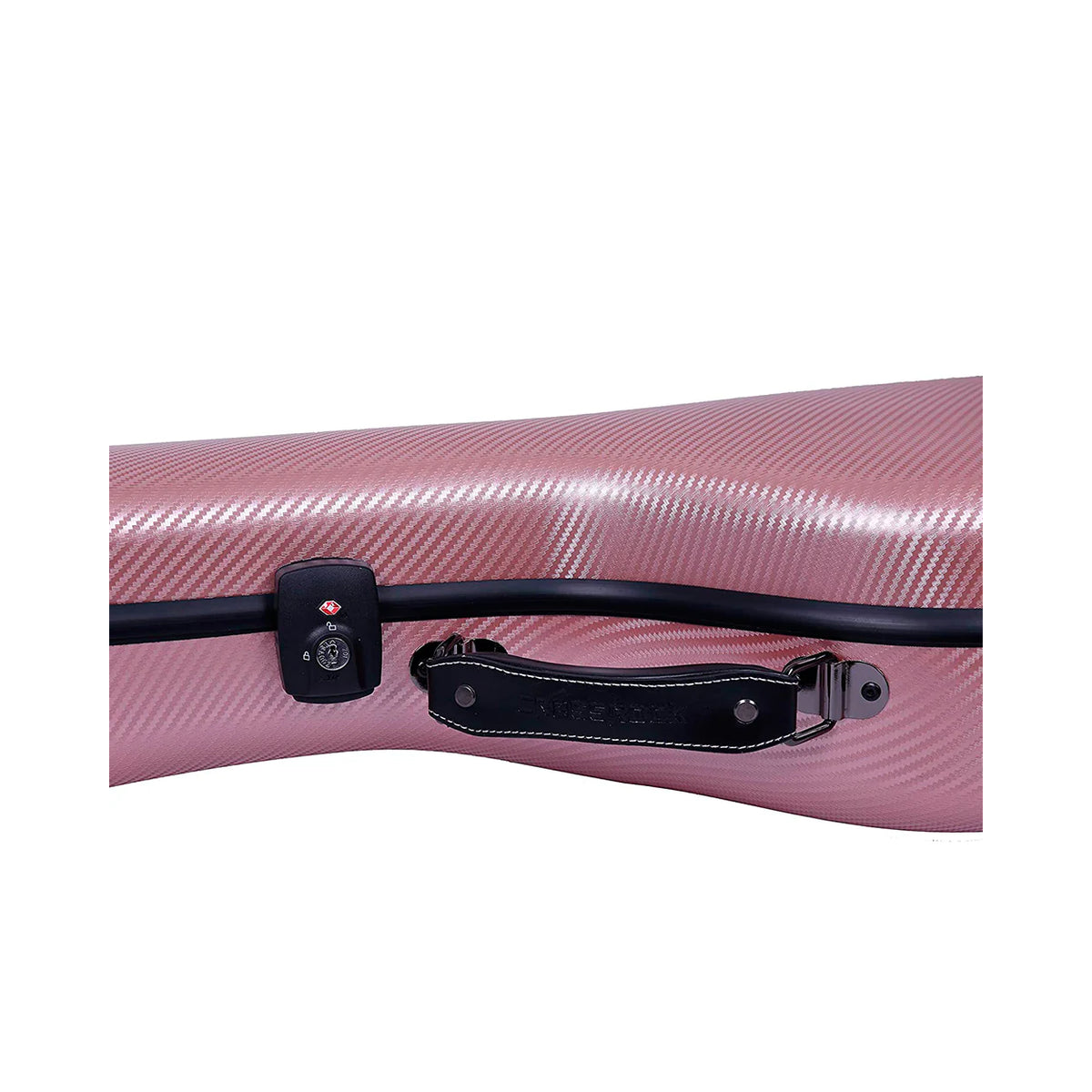 Estuche Para Guitarra Clásica Crossrock Poly Carbon Oro Rosa