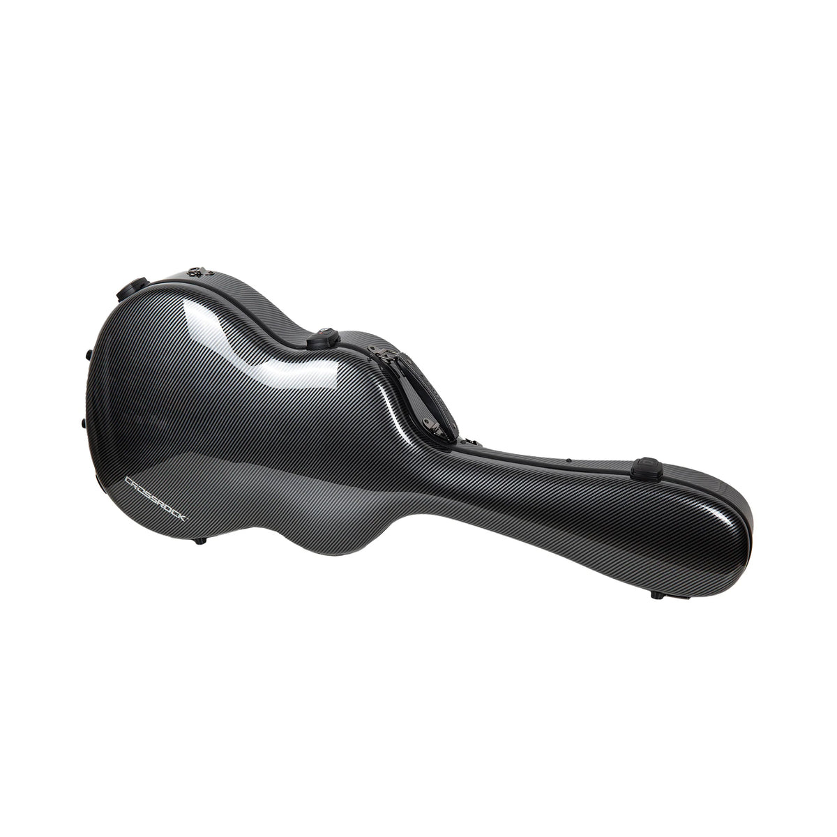 Estuche Crossrock Ultra-Light Fiberglass color Negro para Guitarra Clásica