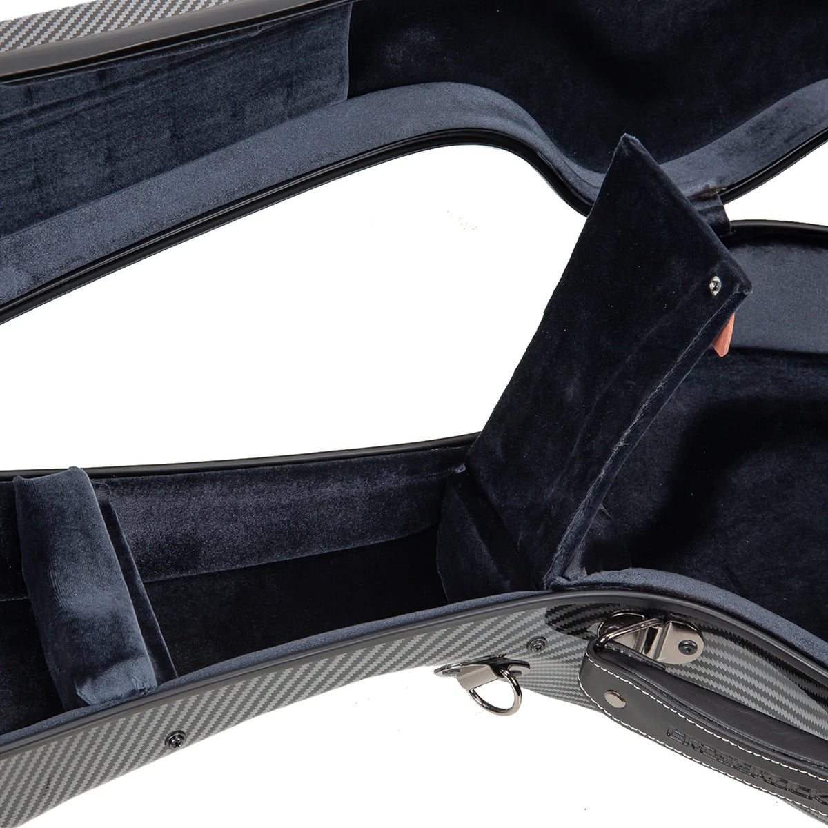 Estuche Crossrock Ultra-Light Fiberglass color Negro para Guitarra Clásica