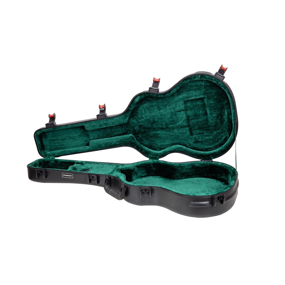 Estuche Para Guitarra Clásica Crossrock PE Con Cerraduras TSA