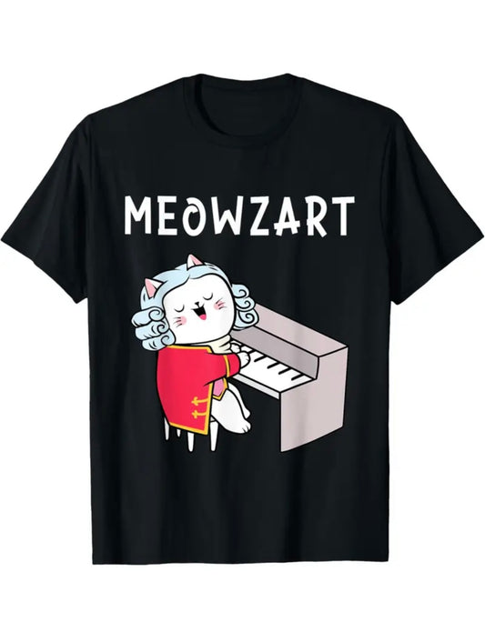 Camisa Estampado Meowzart