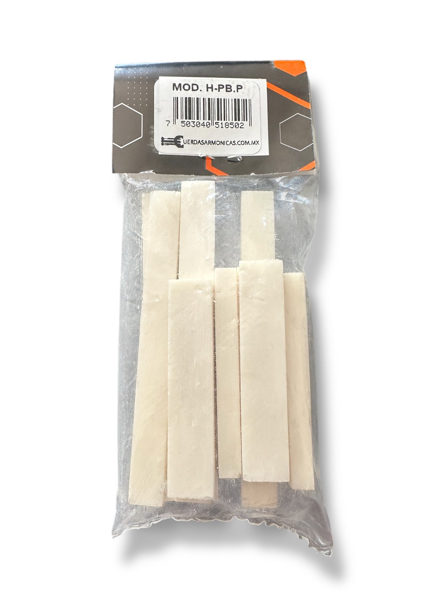 Cejilla de Hueso Para Bajo Sexto Sin Ranurar Paquete Con 5 Juegos