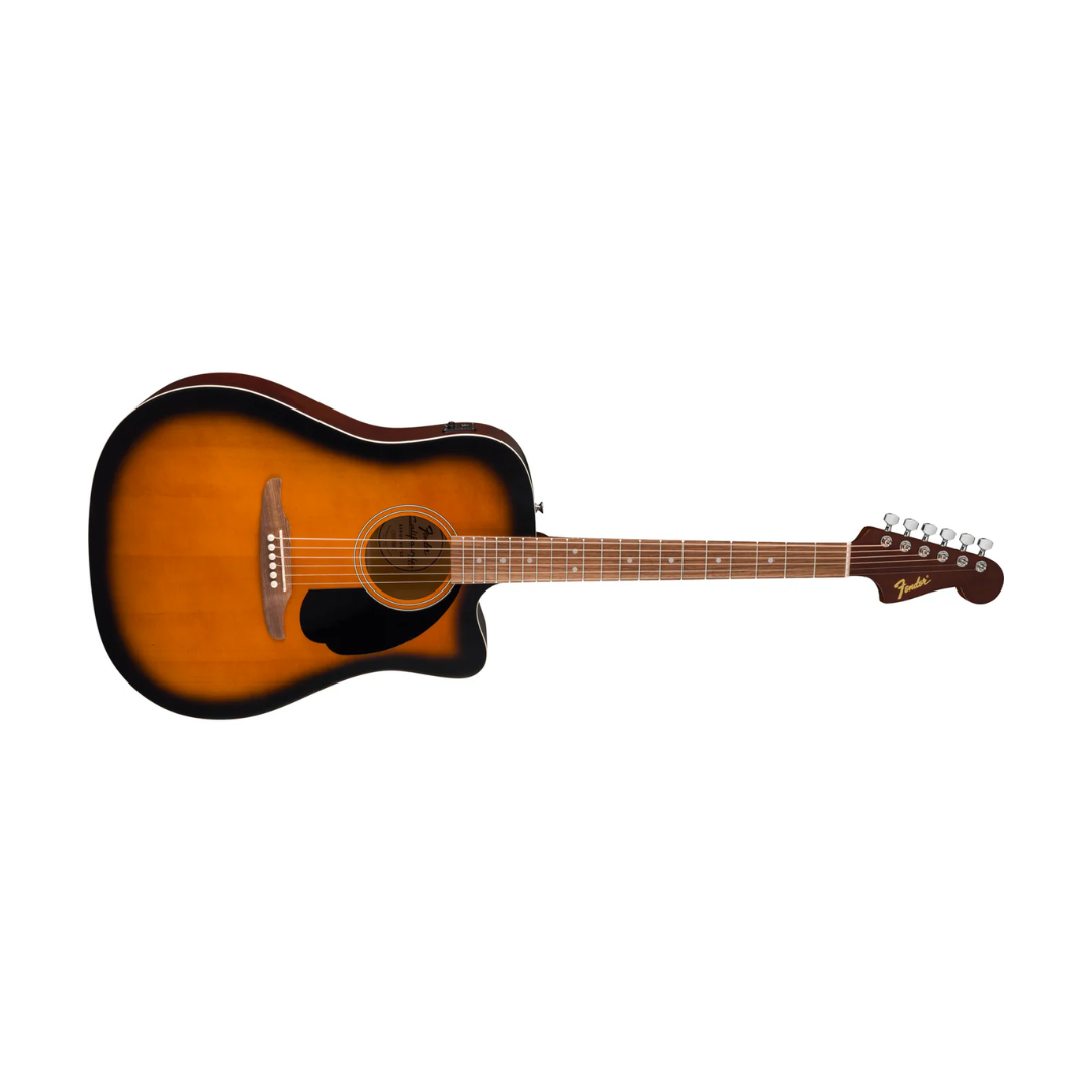 Guitarra Electroacústica Fender California Debut Redondo CE Sunburst